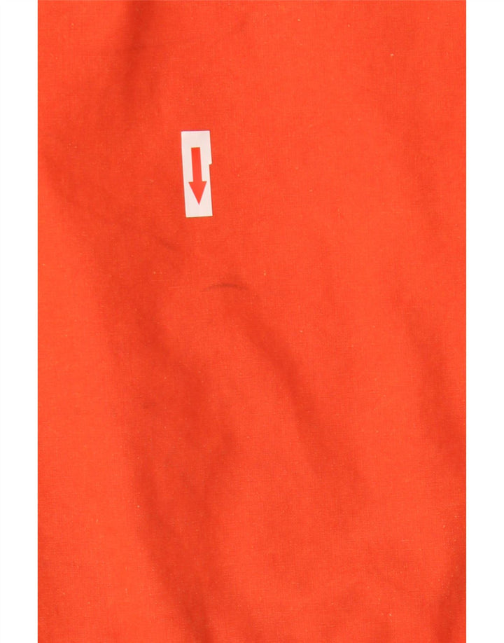 Pollini Herren-Utility-Jacke mit Kapuze, UK 42, XL, Orange