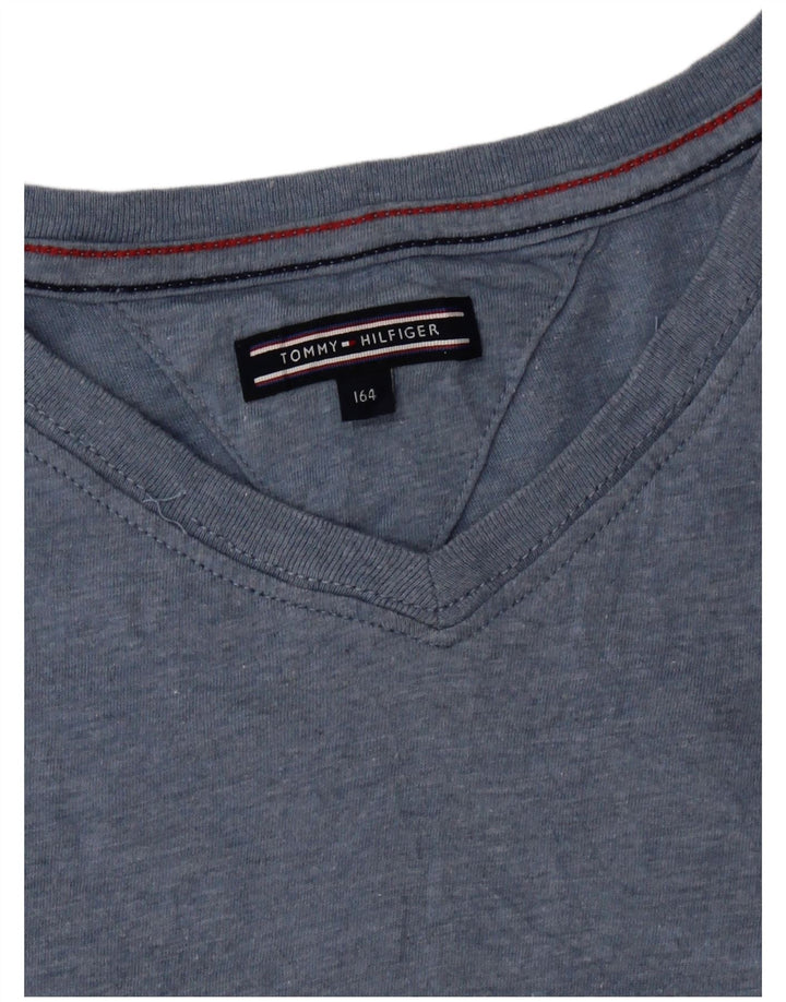 Tommy Hilfiger T-Shirt-Oberteil für Jungen, 13–14 Jahre, Blau
