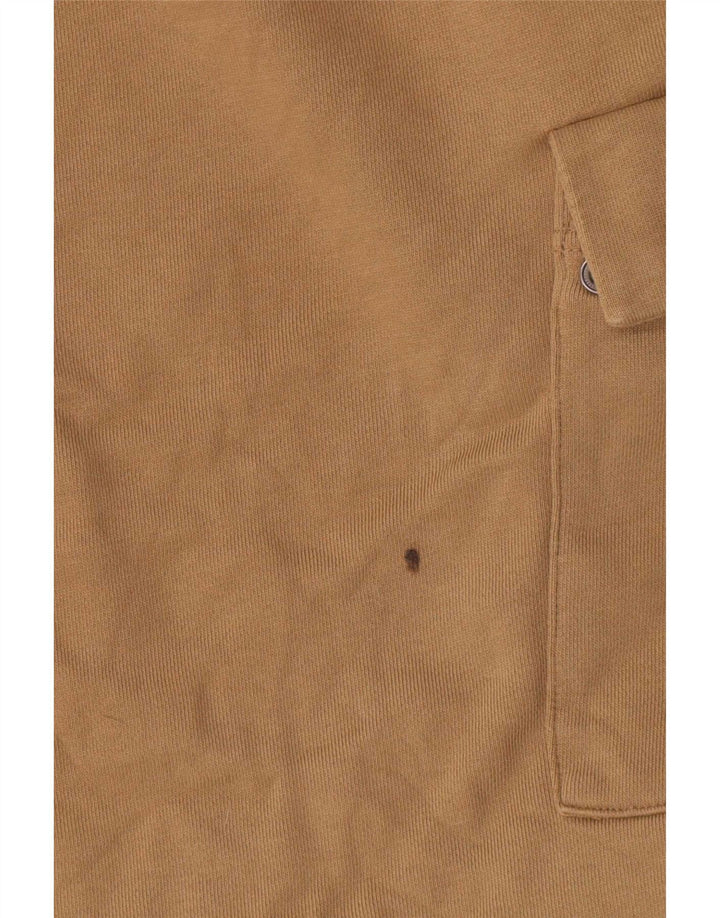 Marks & Spencer Herren-Sportshorts mit normaler Passform, 2XL, beige Baumwolle