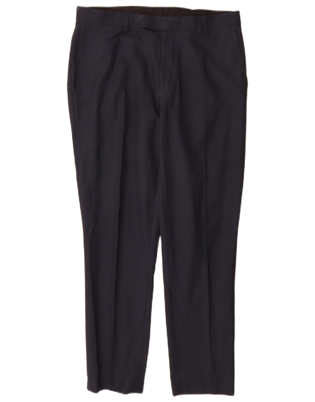Marks & Spencer Slim-Anzughose für Herren, W32, L29, Marineblau, Polyester