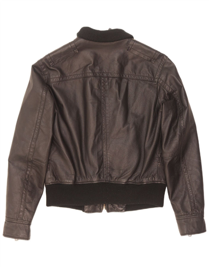 Conbipel Herren Lederjacke IT 48 Medium Schwarz