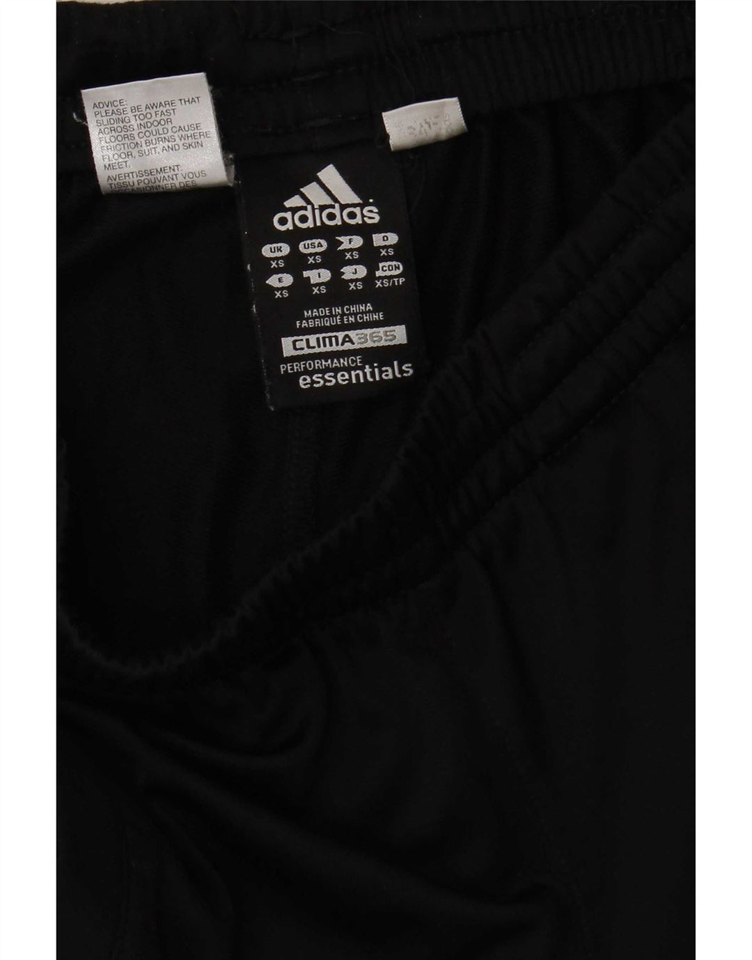 Adidas Herren Clima 365 Trainingshose XS Schwarz Polyester