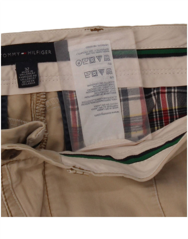 TOMMY HILFIGER Herren Chino Shorts W32 Mittelbeige Baumwolle