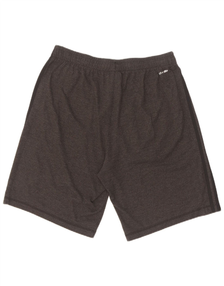 Adidas Herren Climalite Sport Shorts Große graue Baumwolle