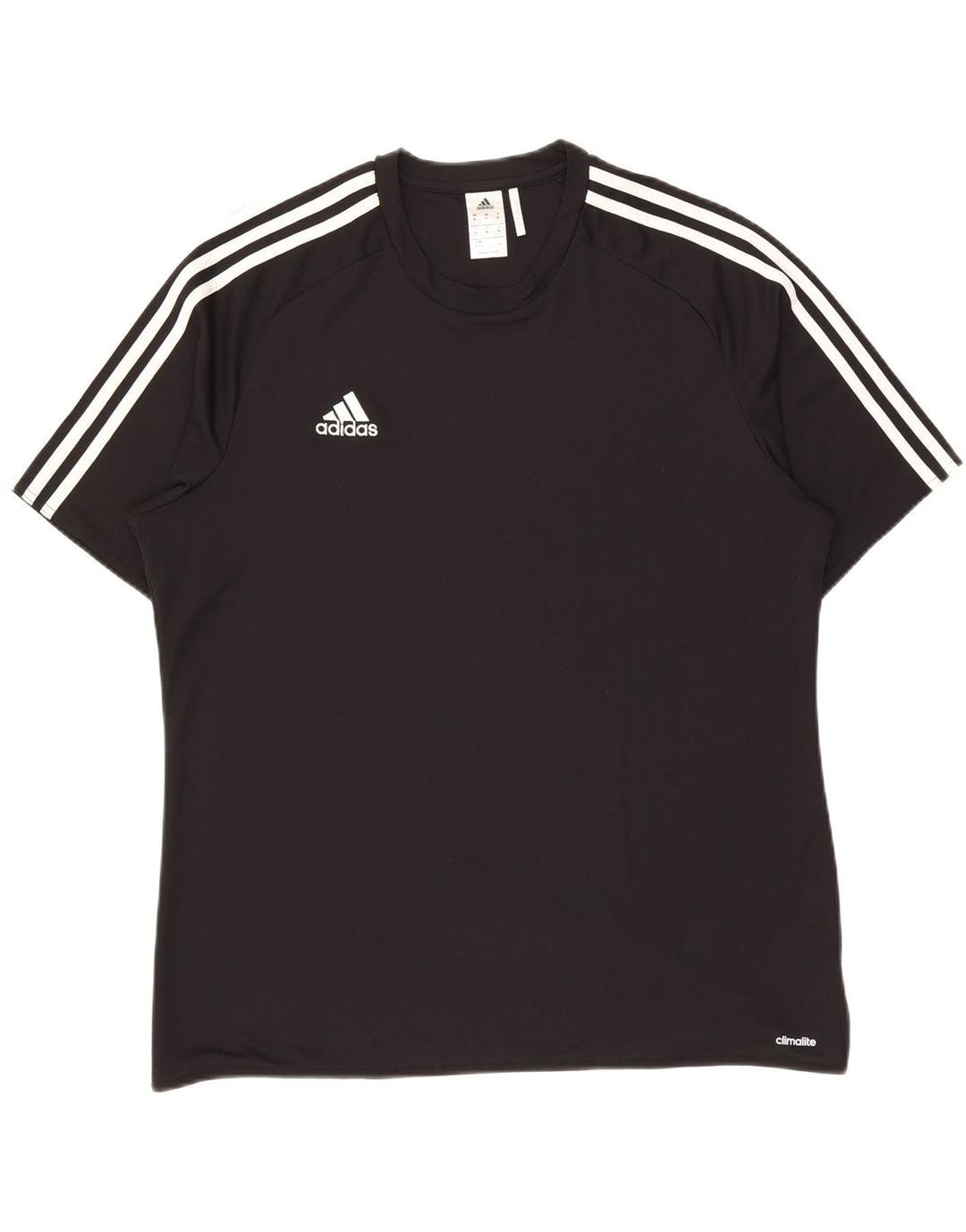 Adidas Herren Climalite T-Shirt Top XL Schwarz Polyester