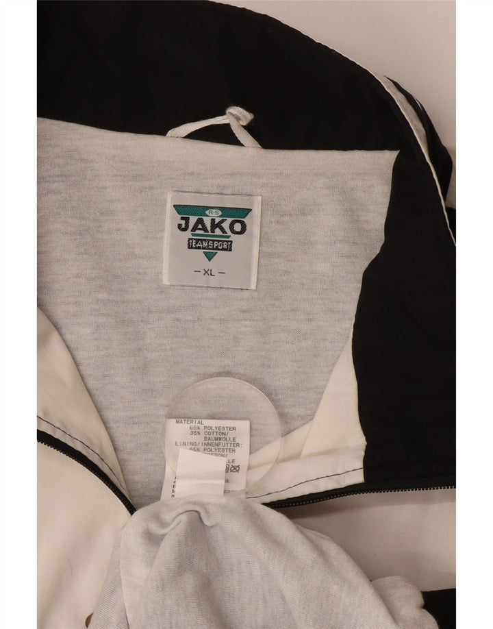 Jako Herren-Trainingsanzug-Oberteil, Jacke, XL, Schwarz, Colourblock-Polyester