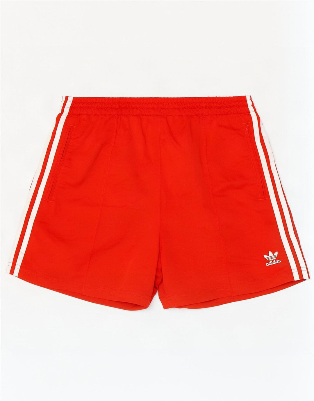 Adidas Damen Sportshorts UK 16/18 Large Rot Polyester