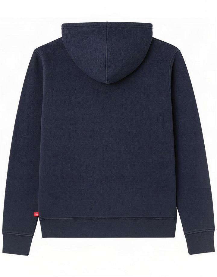 Levi's Herren-Kapuzenpullover mit Grafik, mittelblau, Baumwolle