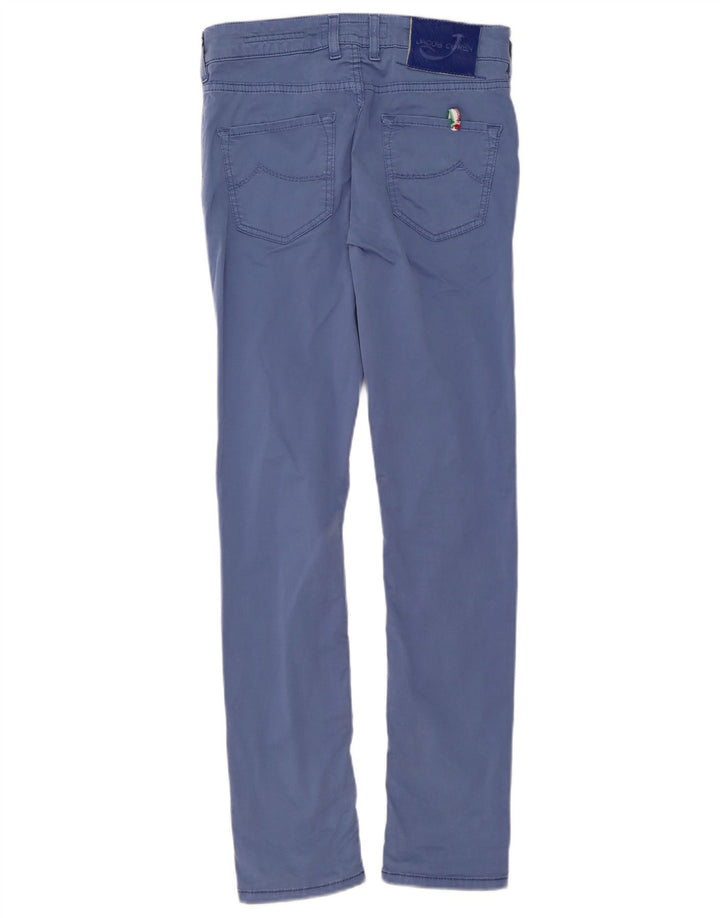 Jacob Cohen Damen Slim Freizeithose W30 L31 Blau