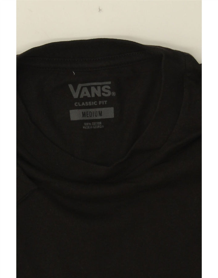 Vans Herren-T-Shirt mit klassischer Passform, mittelschwarze Baumwolle