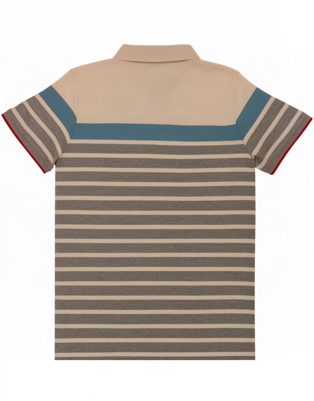 Ellesse Herren Heritage-Poloshirt, mittelgroß, mehrfarbig, gestreift, Baumwolle