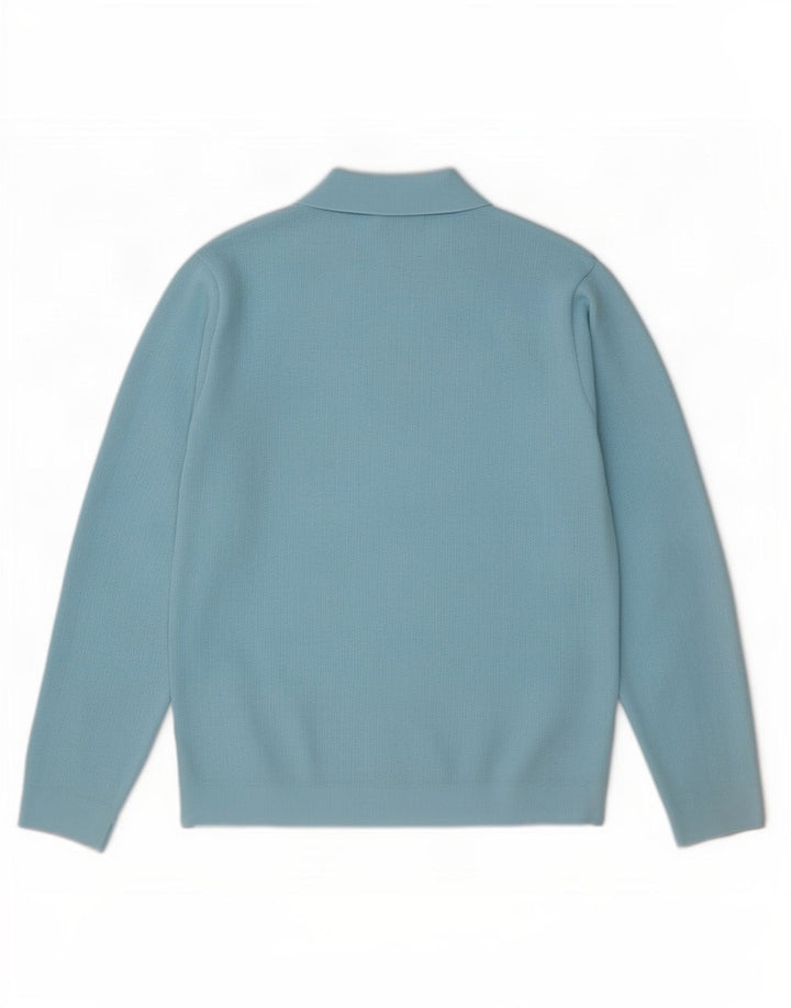 Trevira Herren Rollkragenpullover Mittelblau