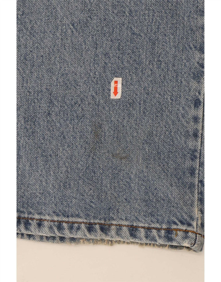 Wrangler Herren Texas Straight Jeans W35 L32 Blaue Baumwolle