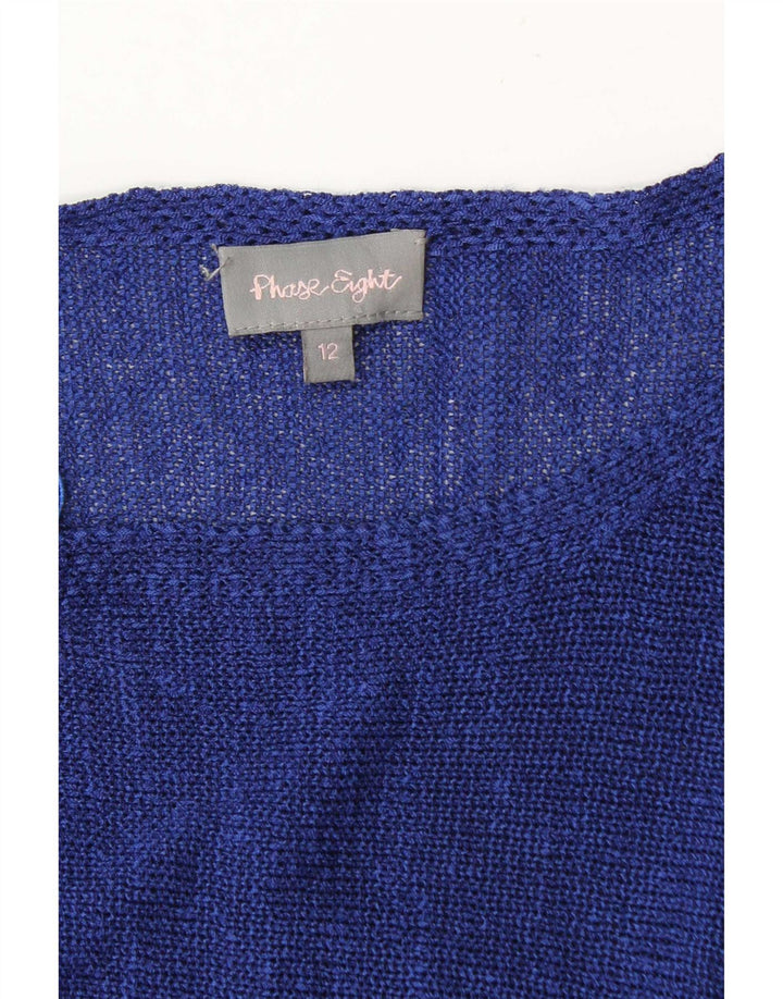 Phase Eight Damen-Pullover mit U-Boot-Ausschnitt, Gr. 12, mittleres Marineblau