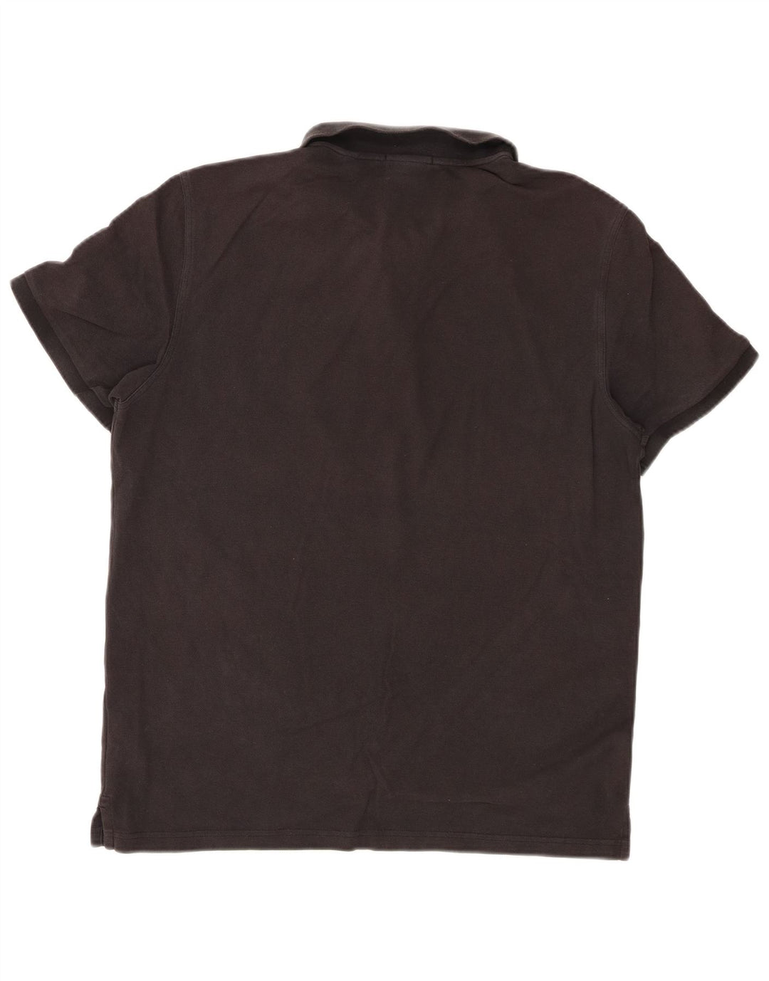 Gant Herren-Poloshirt mit normaler Passform, XL, schwarze Baumwolle
