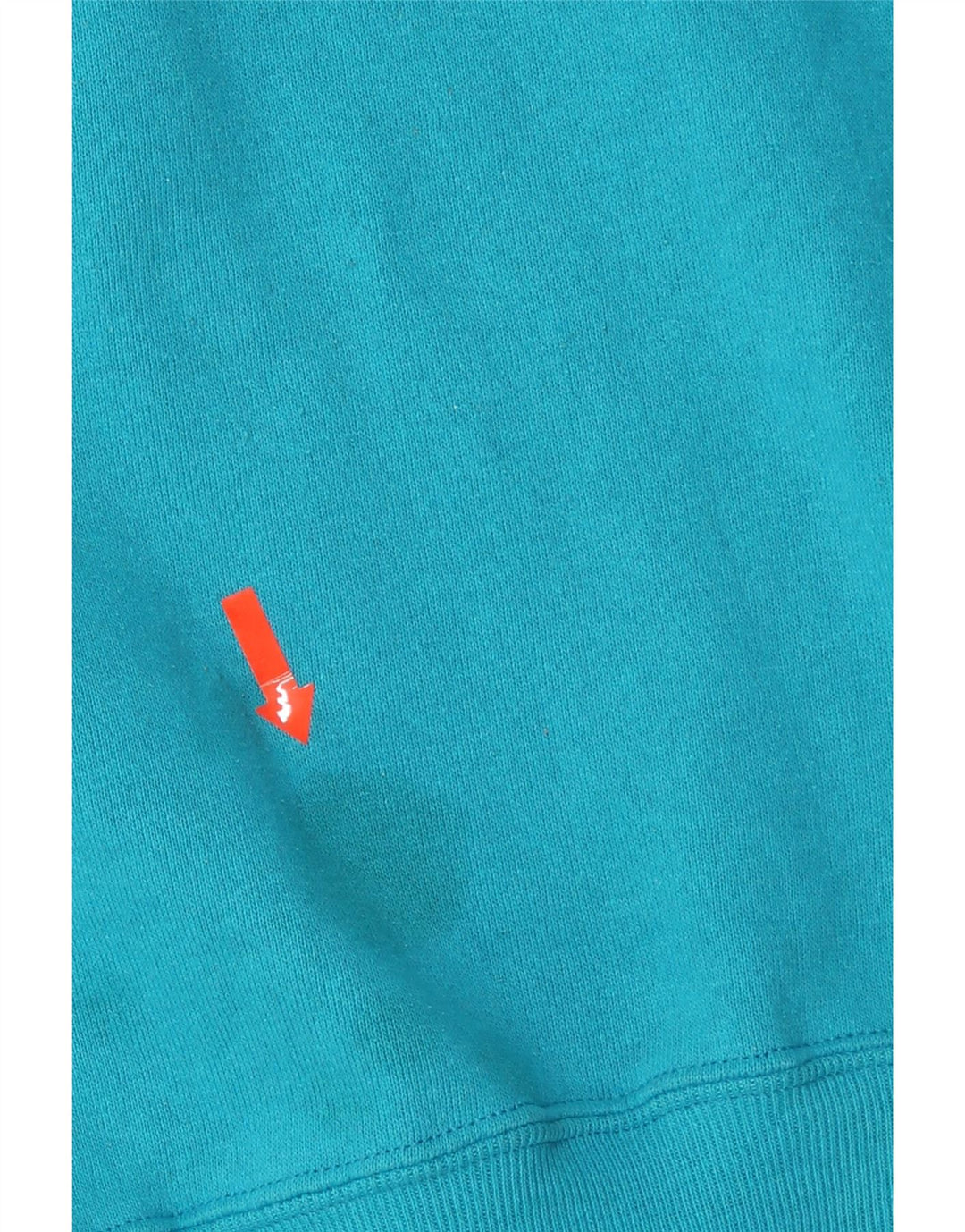 JERZEES Mens Slim Sweatshirt Jumper UK 42/44 Large Turquoise Cotton Vintage Jerzees and Second-Hand Jerzees from Messina Hembry 