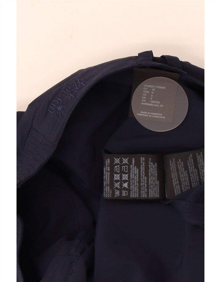 Jack Wolfskin Damen Minirock UK 8 Small W30 Marineblau Polyamid