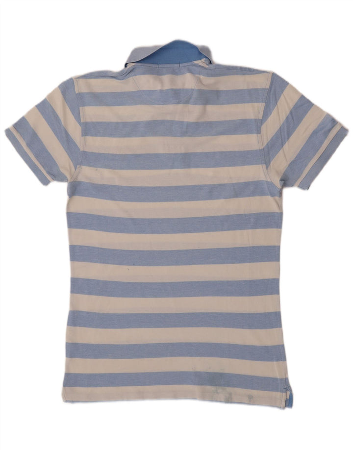 Gant Herren Poloshirt Mittelblau gestreift