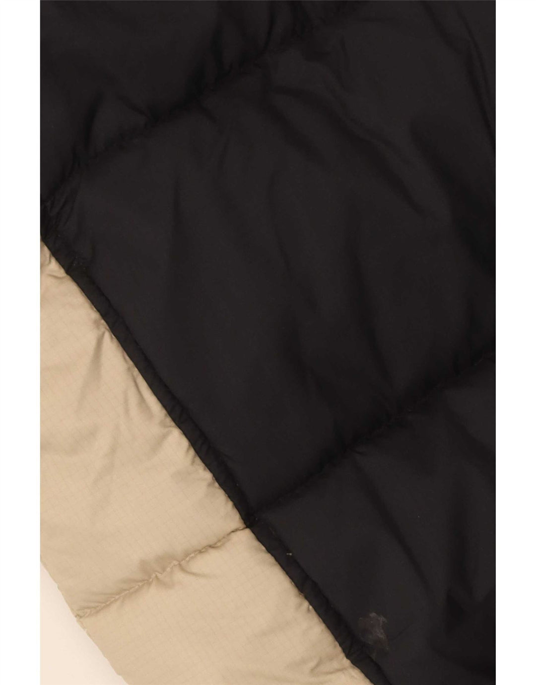 Multiblu wattierte Herrenweste UK 38 Mittelschwarzes Colourblock-Polyamid