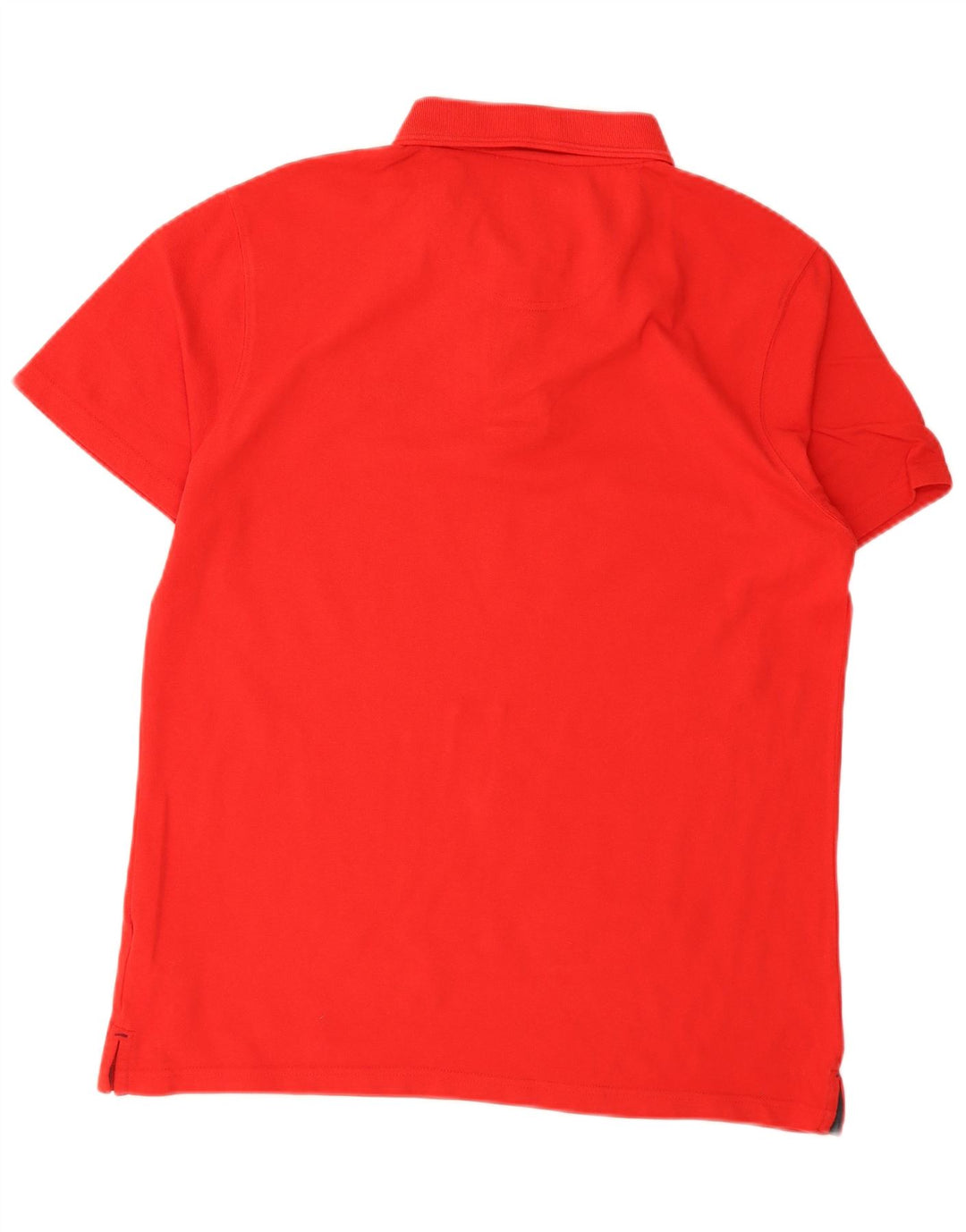 Weird Fish Herren-Poloshirt, groß, rote Baumwolle
