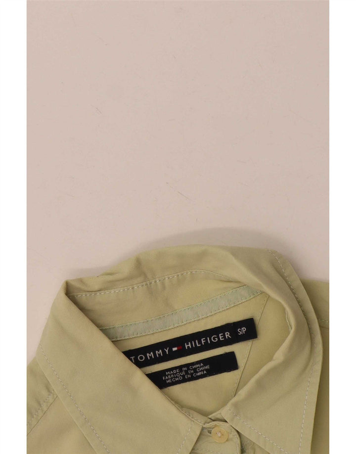 Tommy Hilfiger Damen Hemd UK 10 Small Gelb