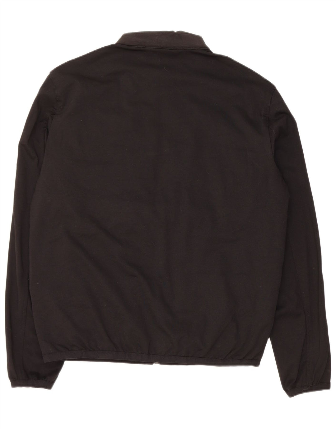 ZARA Herren Wattierte Jacke UK 38 Medium Schwarz Polyester