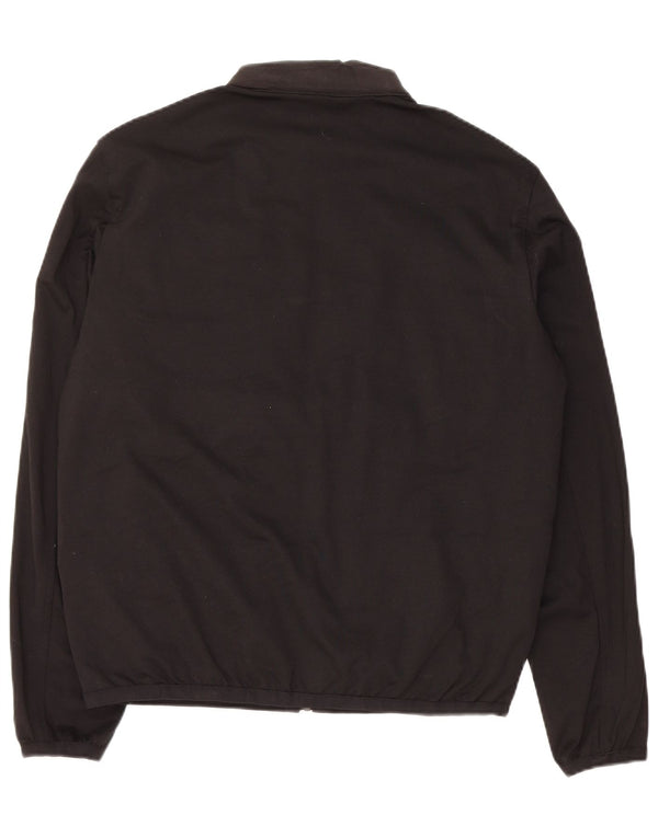 ZARA Herren Wattierte Jacke UK 38 Medium Schwarz Polyester