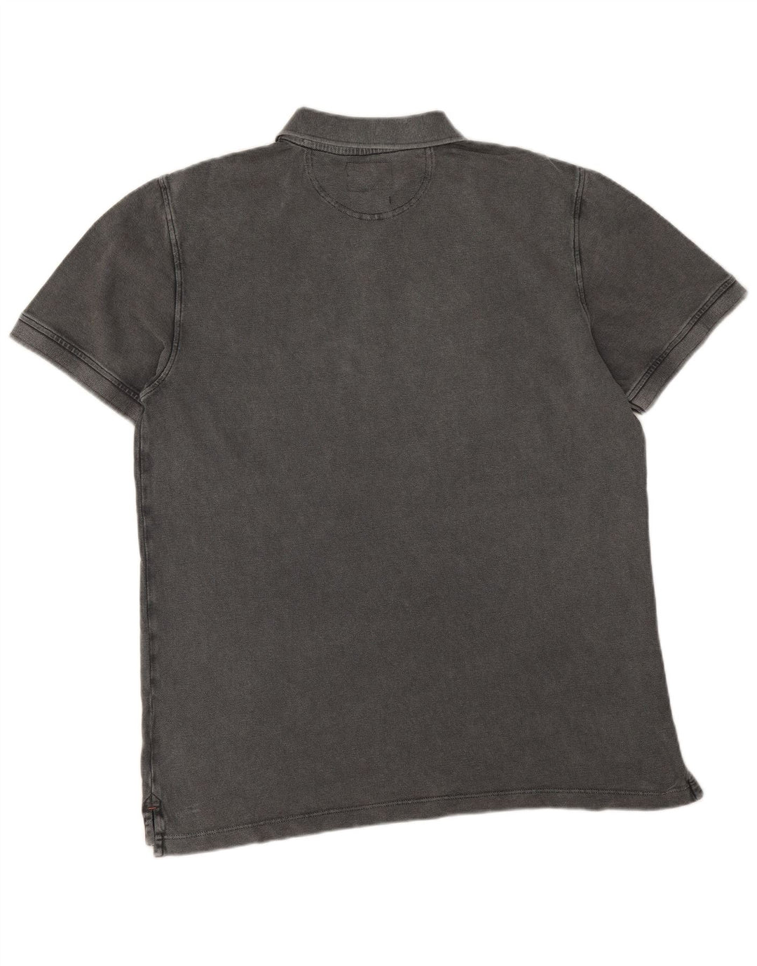 White Stuff Herren-Poloshirt, große graue Baumwolle