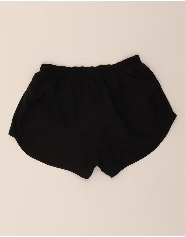 NIKE Womens Dri Fit Sport Shorts UK 14 Large  Black Polyester Vintage Nike and Second-Hand Nike from Messina Hembry 