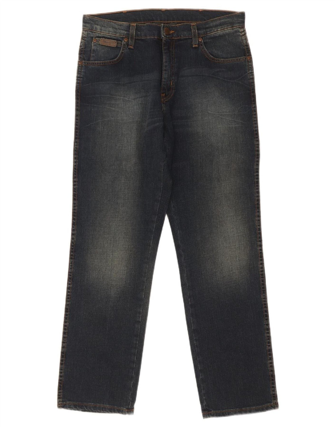 Wrangler Herren Texas Stretch Straight Jeans W32 L30 Marineblau