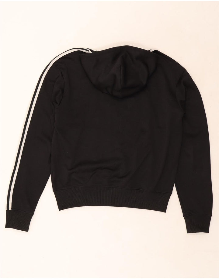 Adidas Herren Kapuzenpullover, groß, aus schwarzem Polyester