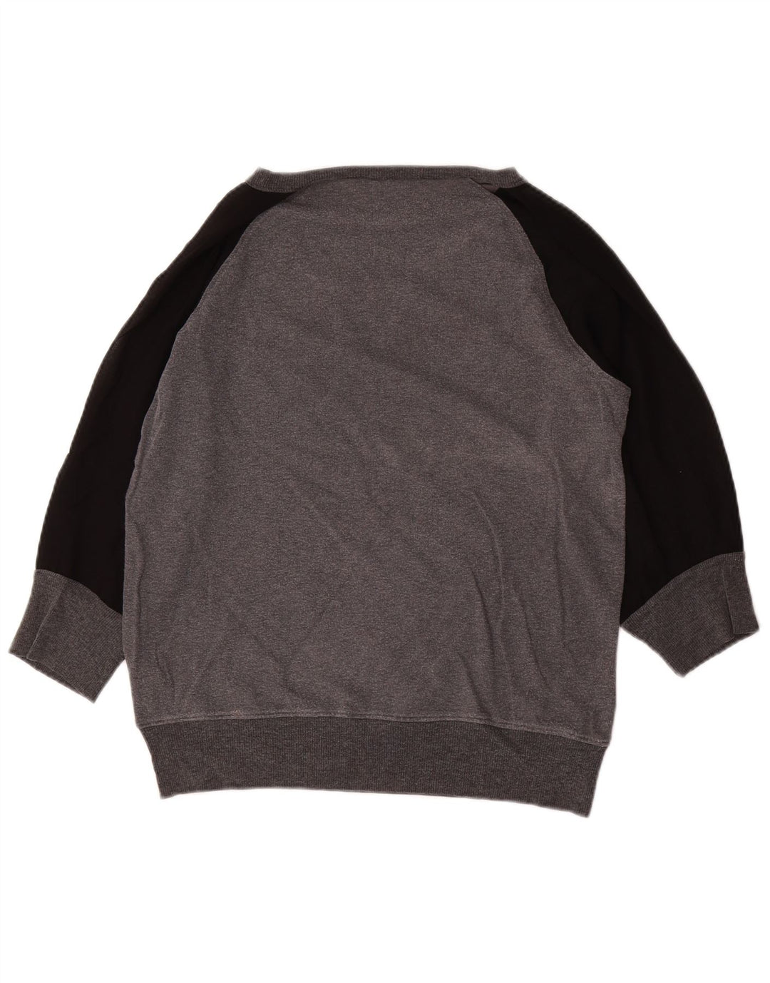French Connection Damen-Sweatshirt mit 3/4-Ärmeln, Gr. 10, Größe S, Grau