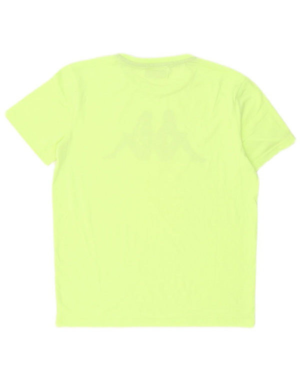 Kappa Herren Grafik-T-Shirt-Oberteil Mittelgrün