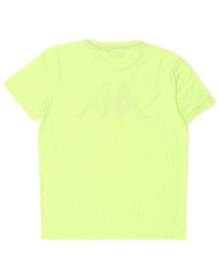 Kappa Herren Grafik-T-Shirt-Oberteil Mittelgrün
