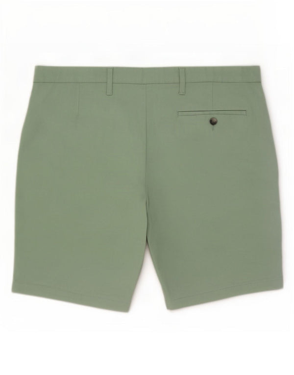 Marks & Spencer Herren Chinoshorts W42 2XL Grüne Baumwolle