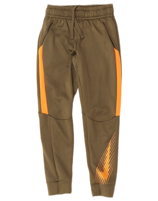 Nike Dri Fit Trainingshose für Jungen, Jogger, 6–7 Jahre, XS, Khaki, Farbblock
