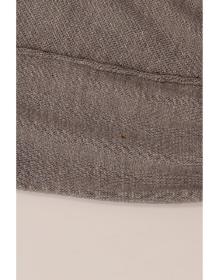 ICEBERG Damen Longline-Cardigan-Pullover UK 14 Mittelgraue Wolle