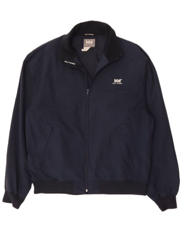 Helly Hansen Herren Bomberjacke UK 40 Large Marineblaues Nylon
