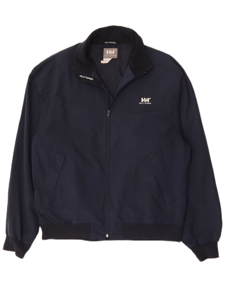 Helly Hansen Herren Bomberjacke UK 40 Large Marineblaues Nylon