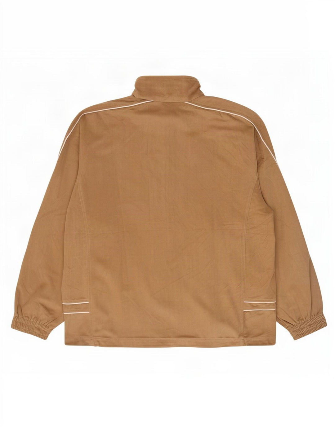 Diadora Herren Velours-Trainingsanzug-Oberteiljacke IT 56 2XL Beige Polyester