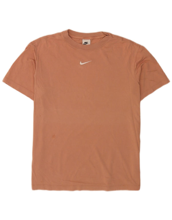 Nike Herren Loose Fit T-Shirt Top Small Rosa Baumwolle