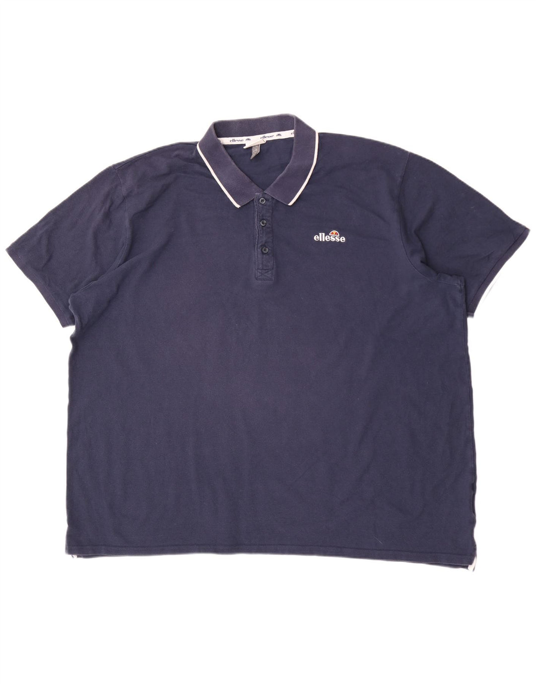 Ellesse Herren Poloshirt 3XL Marineblau Baumwolle