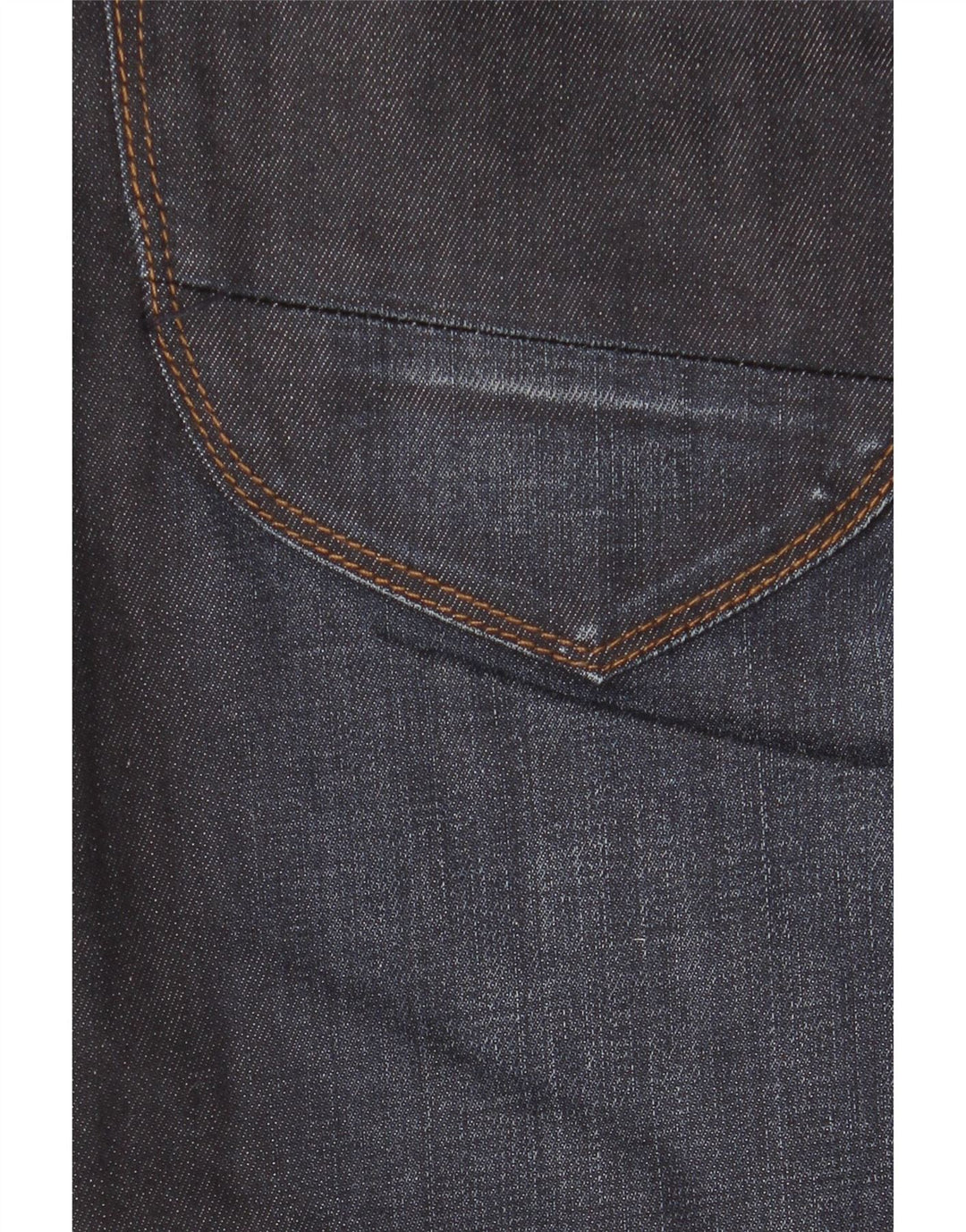 Marks & Spencer Herren Autograph Straight Jeans W36 L29 Marineblaue Baumwolle