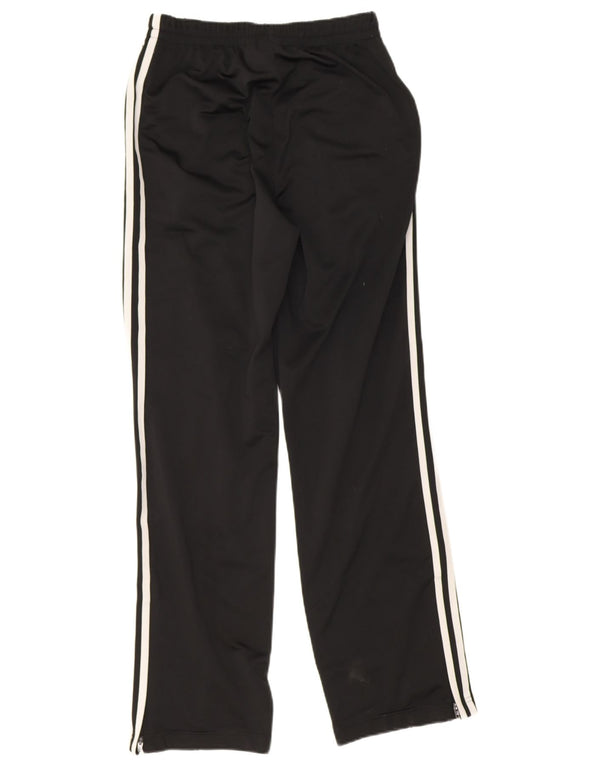 Adidas Damen Trainingshose UK 10 Small Schwarz Polyester