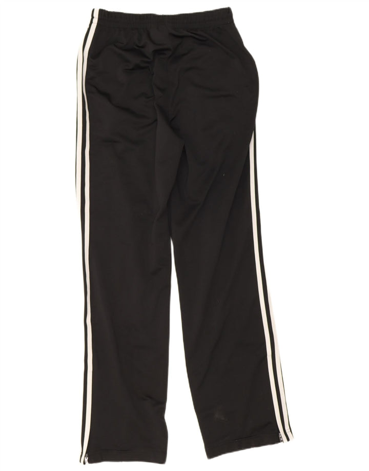 Adidas Damen Trainingshose UK 10 Small Schwarz Polyester
