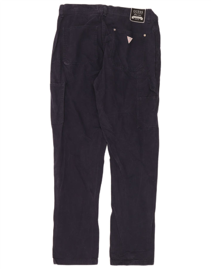 Guess Gerade Herren-Cargohose W32 L32 Marineblau