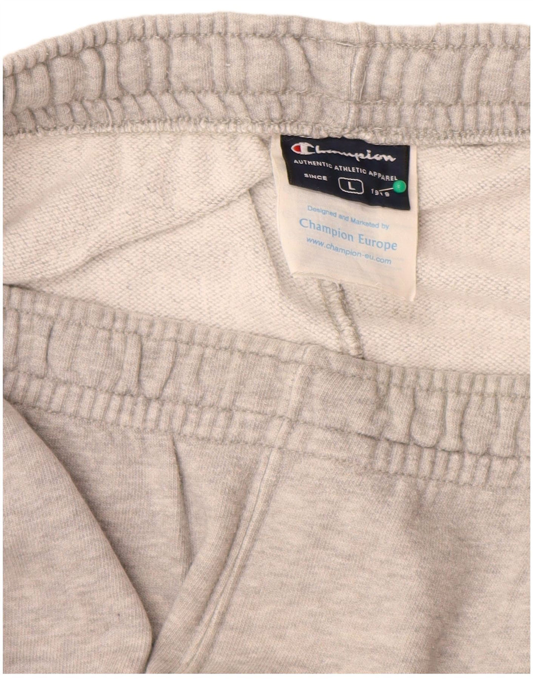 Champion Herren-Trainingshose, Jogginghose, Größe L, Grau, Baumwolle