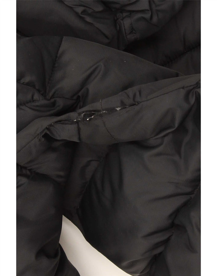 Under Armour Jungen-Jacke mit Kapuze, 12–13 Jahre, schwarzes Nylon