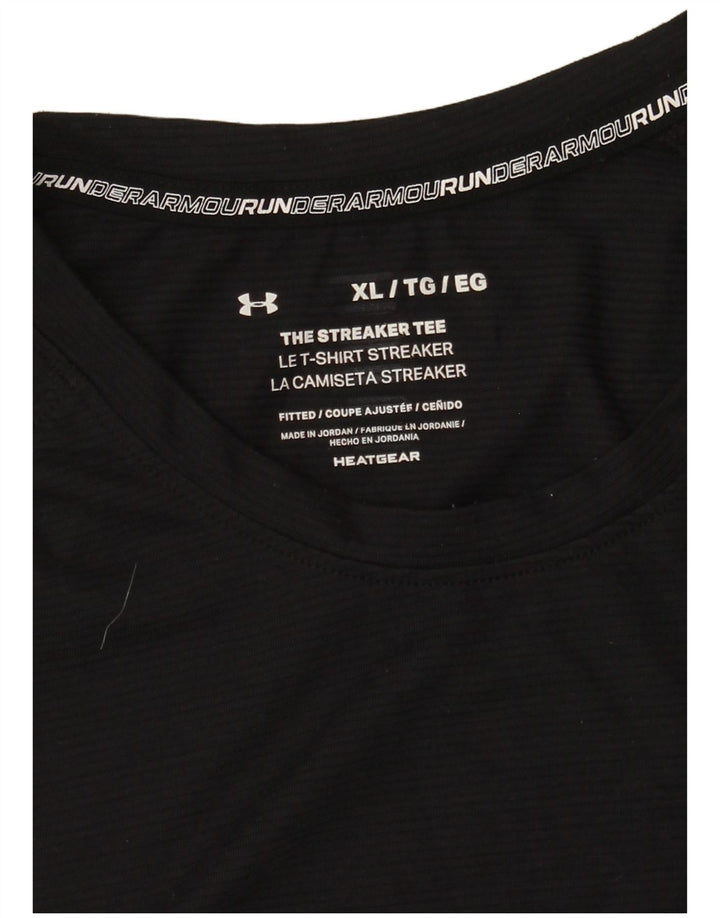Under Armour Herren T-Shirt Top XL Schwarz