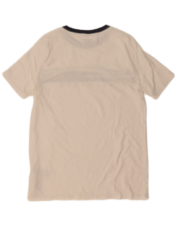 Tommy Hilfiger Jungen T-Shirt mit Grafik, 15–16 Jahre, XL, weiße Baumwolle
